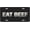 Eat Beef, variant on Eat Beef License Plate - 6x12 Aluminum Vanity Tag - Funny Slogan Decorative Gift Rancher Farmer