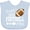 AE-Light Blue, variant on Inktastic Daddy's Little Football Fan Boys or Girls Baby Bib