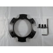 XD Series (by KMC) Satin Black Wheel Center Hub Cap 5-1/2"OD Bolt-On