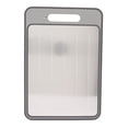 thumbnail image 1 of Defrosting Tray Double Sided Grinding Thawing Cutting Board with Sharpener for Frozen Meat Grey, 1 of 4