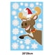 thumbnail image 3 of Pegatinas navideñas para ventanas, decoración navideña, copos de nieve, Papá Noel, reno, calcomanías para ventanas de vidrio, decoraciones navideñas, 3 of 5