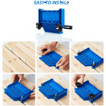 thumbnail image 4 of 4Pcs Adjustable Woodworking Tools Feather Board for Table Saws, Router Tables & Band Saw with T-Slots, Miter Slots-Blue, 4 of 7