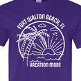 thumbnail image 4 of Inktastic Summer Vacation Mode Fort Walton Beach Florida T-Shirt, 4 of 5