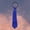 Blue, variant on Mens Pre Tied Sequins Glitter Necktie Adjustable Elastic Strap Tie For Party Prom Stage Performance Wedding And Formal Occasions,Blue,One Size