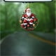 thumbnail image 5 of Adorno Navideño de Papá Noel Plano de Acrílico para Colgar En Árbol de Navidad XWSHYW, 5 of 6