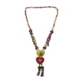 thumbnail image 4 of Collar hecho a mano,Joyería del collar de las mujeres antiguas de la vendimia,collar boho collar llamativo multi,collar boho collar de concha Cuenta de madera,collar Salvador Collar hecho a mano, 4 of 9