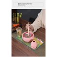 thumbnail image 2 of 7pcs Matcha Whisk Set- Matcha Set includes Matcha Whisk and Bowl with Spout, Sifter, Holder and Scoop- The Perfect Bamboo Whisk for Matcha Tea (Pink Flowers), 2 of 5