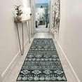 thumbnail image 2 of Moynesa 2'x6' Boho Moroccan Runner Rug,Washable Black White Kitchen Runner Rug Non Slip,Low-Pile Soft Bohemian Tribal Carpet Runners for Hallways Entryway Laundry Bedside Farmhouse, 2 of 7