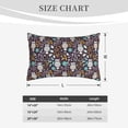 thumbnail image 6 of Naloa Forest Cute Owl Pillowcase, Throw Pillowcase, Wrinkle-Free, Stain-Resistant with Hidden Zipper for Bedroom Sofa - 16"x24", 6 of 9