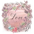 thumbnail image 2 of Lavoie, Tina 20x20 White Modern Wood Framed Museum Art Print Titled - Love, 2 of 4