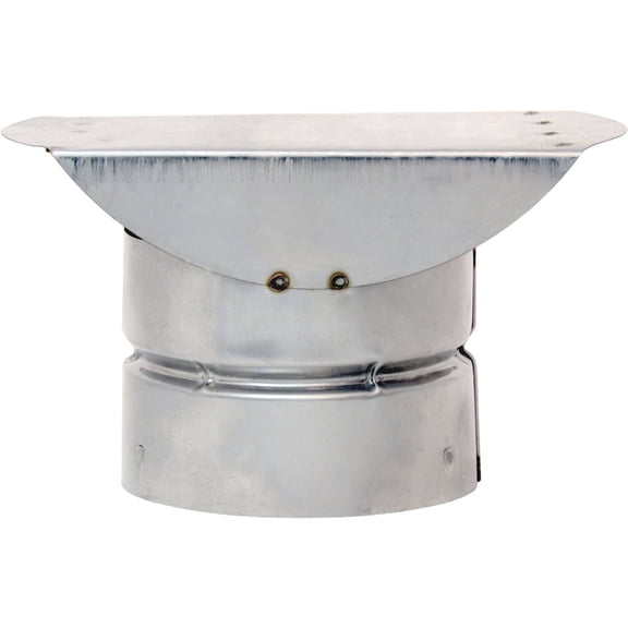 Selkirk Sport Horizontal Termination Stove Pipe Cap - Stainless Steel - 3 In — Residential Use, Standard Application