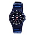 thumbnail image 1 of Reloj Infantil Q&q V07a-011vy Manecillas Camuflaje Azul Correa Azul Marino Bisel Azul Marino Fondo Azul Marino, 1 of 1