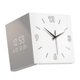 thumbnail image 5 of Reloj de esquina de doble cara, adorno de pared versátil para exteriores, fácil de leer Blanco, 5 of 9