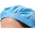 thumbnail image 5 of CIMAXIC anti-static cap 4 Pcs Dustproof Cleanroom Anti-static Workshop Hat Breathable Mesh Window Polyester Hat Factory Working Hat (Blue, White, Pink, Yellow Style),7.87"X7.87"X0.08", 5 of 5