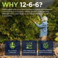 thumbnail image 5 of Supply Solutions 12-6-6 Ornamental Booster Fertilizer - Plant Food Topdress on Foliage, Nurseries and Landscapes - Controlled Release NPK Plant Fertilizer with Macro and Micro Nutrients (10lbs), 5 of 7
