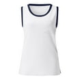 thumbnail image 5 of Aihuaihua Women's Pleated Neck Casual Summer Tunic Top Flowy Sleeveless Camisole Tank, 5 of 5