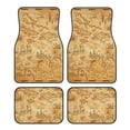thumbnail image 1 of Disketp Old Vintage Map Of Sea for Crystal Velvet Car Mats Four-Piece Set,All-Season Automotive Protection, Vehicles, Cars, Trucks, and SUVs,Anti-Slip Design, 1 of 7