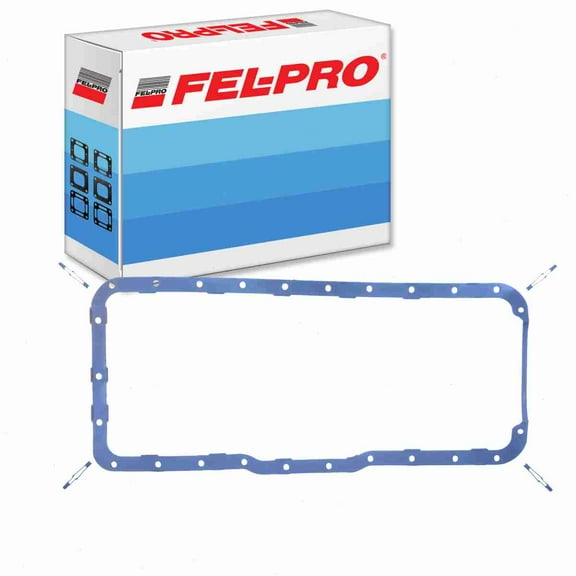 Fel-Pro Oil Pan Gasket Set compatible with Ford F-150 4.9L L6 1988-1996