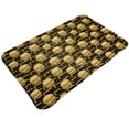 thumbnail image 3 of Bathroom Rugs Non Slip Washable - Cute Hamburger Block Kitchen Mats for Floor, Area Rugs for Entryway Rugs Indoor, Laundry Bathroom Room Door Rug with Rubber Backing 20x31.5in, 3 of 8