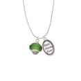 thumbnail image 2 of Delight Jewelry Green Faceted Glass Spinner Best Mom Ever Charm Necklace, 2 of 4