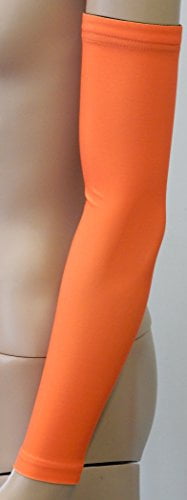 Youth & Adult Solid Color Moisture Wicking Compression Arm Sleeve SportsFarm 