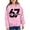 Pink, variant on Fiaer 67 Pullover Tops for Kids Six Seven Sweatshirt Long Sleeve Drop Shoulder Loose Fit Casual Fashion Tee,Size 1-12 Years White 160