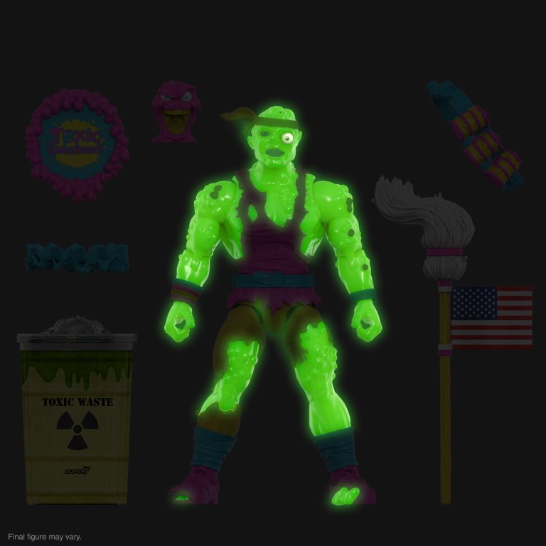 Super7 - Toxic Crusaders - Ultimates! - Toxie (Slime - Glow