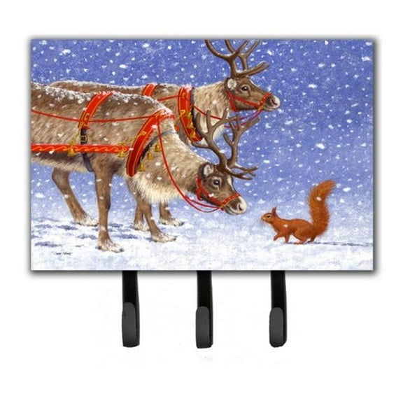 Reindeer & Squirrel Leash or Key Holder