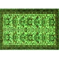 thumbnail image 1 of Ahgly Company Indoor Rectangle Persian Green Traditional Area Rugs, 7' x 9', 1 of 1