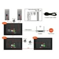 thumbnail image 5 of 7/10 Inch Video Intercom 1080P Doorbell For Apartment 2-Monitors Kit In Private House Wifi Security Home System Swipe Unlock ,Install Fast, 5 of 5