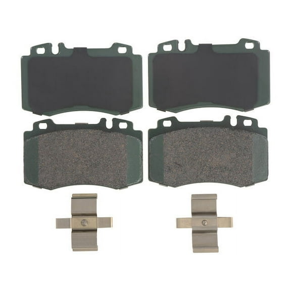 Front Brake Pad Set - Compatible with 2003 - 2006 Mercedes-Benz E500 Base 2004 2005