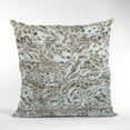 thumbnail image 2 of Plutus Light Brown Luxe Lash Animal Faux Fur Luxury Throw Pillow - Double sided 20" x 20", 2 of 2