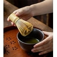 thumbnail image 2 of Matcha Whisk - Bamboo for Powder, Handcrafted Organic Traditional Japanese Chasen, 100-Prong Stirrer Wisk Mixer Brush Authentic Tea Preparation, 2 of 2