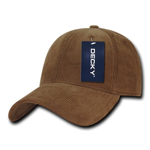 Decky 231 6 Panel Low Profile Structured Corduroy Cap-Coyote