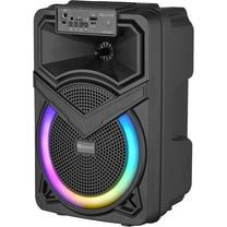 IQ Sound Supersonic IQ-2308BT Cyber Flex8 8" Portable Bluetooth Speaker w/ TWS, LED Lights, FM Radio, USB/SD/AUX/Mic