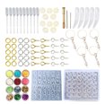 thumbnail image 1 of Generic 87pcs Epoxy Resin Mold Silicone kit and Tools Keychain Resin Molds Hanging Decor Molds Molds for DIY Crafts Making, 1 of 8
