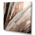 thumbnail image 2 of DESIGN ART Designart "Rosegold Embracing Essence Of Lines V" Abstract Marble Wall Art Prints 36 in. wide x 36 in. high, 2 of 5