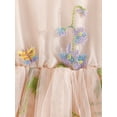 thumbnail image 5 of vera natura Baby Girl Princess Dress Sleeveless Floral Embroidery Tulle Dress Toddler Party Dress, 5 of 9