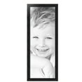 thumbnail image 2 of ArtToFrames 13" x 36" Distressed Black Picture Frame, 13x36 inch Black Wood Poster Frame (WOM-4592), 5 Pack, 2 of 7