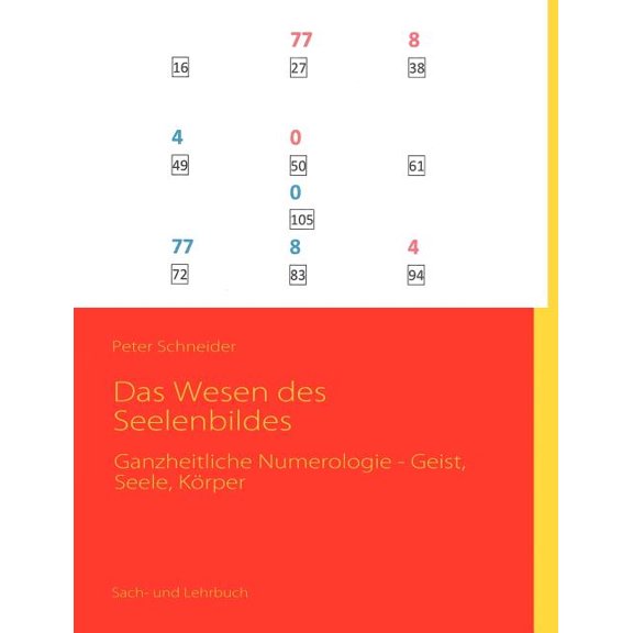 Das Wesen des Seelenbildes: Ganzheitliche Numerologie - Geist, Seele, Körper, (Paperback)