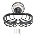 thumbnail image 2 of Dish, Hollow Design  Basket Black Simple Wall Mounted Antique  for Shower Room, 2 of 8