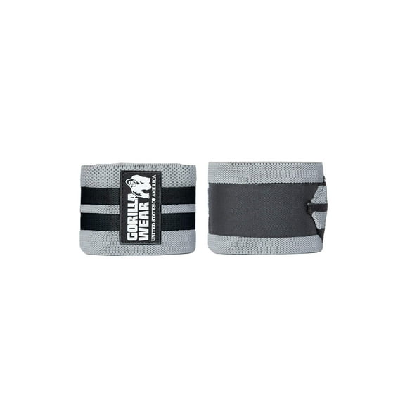 Knee Wraps - Gray/Black