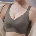 thumbnail image 3 of Bra Pads Inserts Push Up Sticky Bra Pads Inserts Push Up Sticky Womens Seamless Bras No Underwire Scalloped Push Up Bras Soft Wireless Comfort Bralettes Full Coverage, 3 of 7