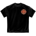 thumbnail image 2 of Cotton Firefighter Classic Fire Maltese T-Shirt, 2 of 2