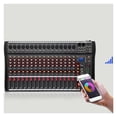 thumbnail image 5 of 16 Channels Professional Studio Mixer USB DJ Sound Mixing Console Phantom Powers Monitor Amplifier ,Easy to Operate, 5 of 5