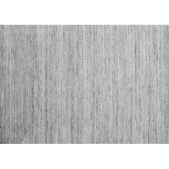 Ahgly Company Indoor Rectangle Abstract Gray Contemporary Area Rugs, 5' x 7'