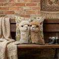 thumbnail image 5 of FUDUUIU Faux Embroidery Alpaca Pillow Cover Cozy Home Decor Soft Plush Cushion Case for Living Room Sofa Bed Seasonal Thanksgiving Fall Farmhouse Decorations, 5 of 6