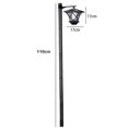 thumbnail image 1 of Luz solar para jardín de 1,5 metros, luz solar para jardín de alta potencia 2 en 1, luz solar para calle, 1 of 6