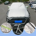 thumbnail image 4 of Large Size Cover Car Windshield Hood Rear View Mirror Sun Protector Shade F, 4 of 9