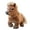 brown, variant on Safe Soft Plush Electric Ponies Toy for Kids Nontoxic Materials Lovely Cartoon Design Promotes Bonding
